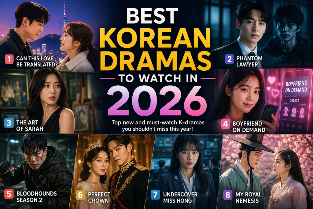 Best Korean Dramas to Watch in 2026